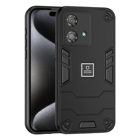 Motorola Edge 40 Neo Shockproof Phone Case with Dual-Layer Protection, TPU+PC Material, Durable, Stylish Design & Lightweight Structure