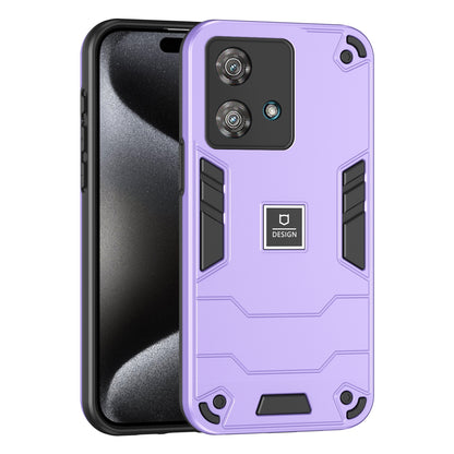 Motorola Edge 40 Neo Shockproof Phone Case with Dual-Layer Protection, TPU+PC Material, Durable, Stylish Design & Lightweight Structure