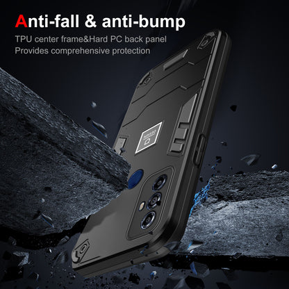 For Motorola Moto G Play 2023 Shockproof Phone Case with Dual-Layer Protection, TPU+PC Material, Durable, Stylish Design & Lightweight Structure