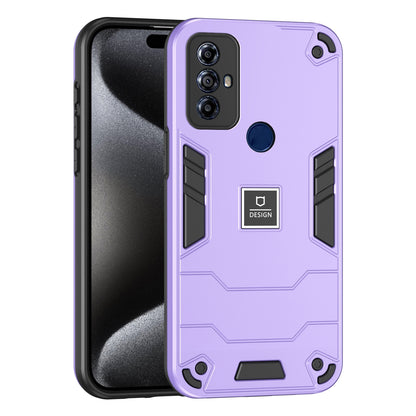 For Motorola Moto G Play 2023 Shockproof Phone Case with Dual-Layer Protection, TPU+PC Material, Durable, Stylish Design & Lightweight Structure
