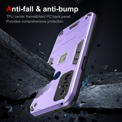 For Motorola Moto G Play 2023 Shockproof Phone Case with Dual-Layer Protection, TPU+PC Material, Durable, Stylish Design & Lightweight Structure