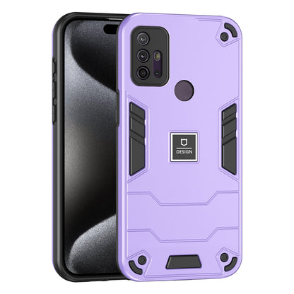 Motorola Moto G10 Shockproof Phone Case with Dual-Layer Protection, TPU+PC Material, Durable, Stylish Design & Lightweight Structure