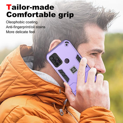 Motorola Moto G10 Shockproof Phone Case with Dual-Layer Protection, TPU+PC Material, Durable, Stylish Design & Lightweight Structure