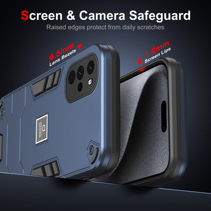 Motorola Moto G22 Shockproof Phone Case with Dual-Layer Protection, TPU+PC Material, Durable, Stylish Design & Lightweight Structure