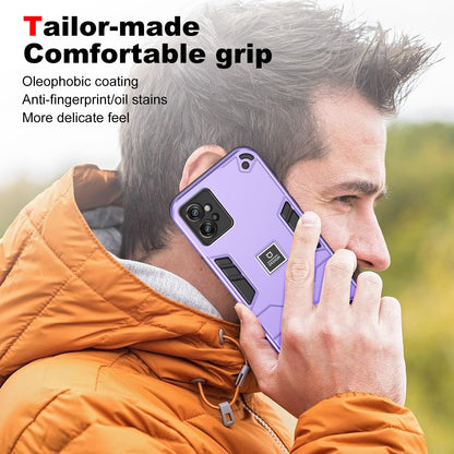 Motorola Moto G32 Shockproof Phone Case with Dual-Layer Protection, TPU+PC Material, Durable, Stylish Design & Lightweight Structure