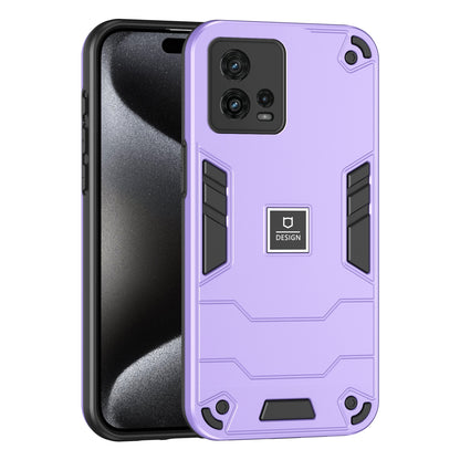 Motorola Moto G72 Shockproof Phone Case with Dual-Layer Protection, TPU+PC Material, Durable, Stylish Design & Lightweight Structure