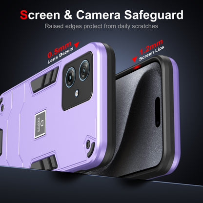 Motorola Moto G 2023 5G Shockproof Phone Case with Dual-Layer Protection, TPU+PC Material, Durable, Stylish Design & Lightweight Structure