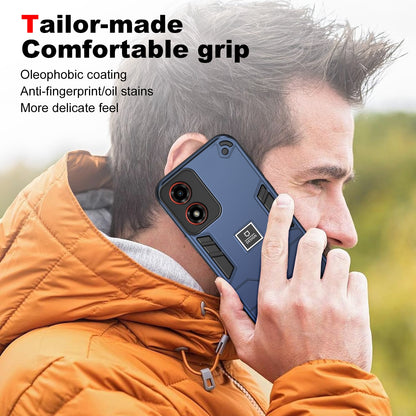 Motorola Moto G04 Shockproof Phone Case with Dual-Layer Protection, TPU+PC Material, Durable, Stylish Design & Lightweight Structure