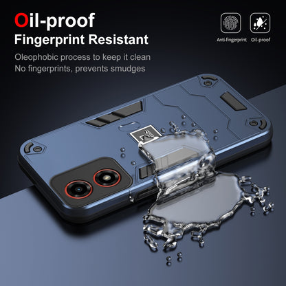 Motorola Moto G04 Shockproof Phone Case with Dual-Layer Protection, TPU+PC Material, Durable, Stylish Design & Lightweight Structure