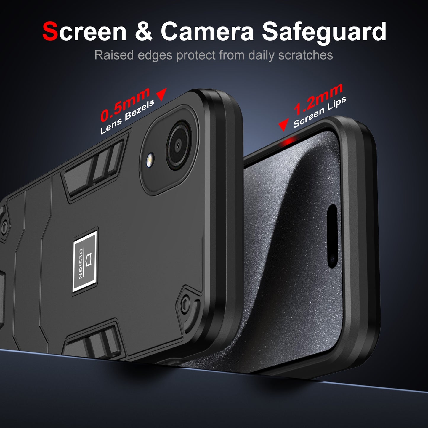 Samsung Galaxy A03 Core Shockproof Phone Case with Dual-Layer Protection, TPU+PC Material, Durable, Stylish Design & Lightweight Structure