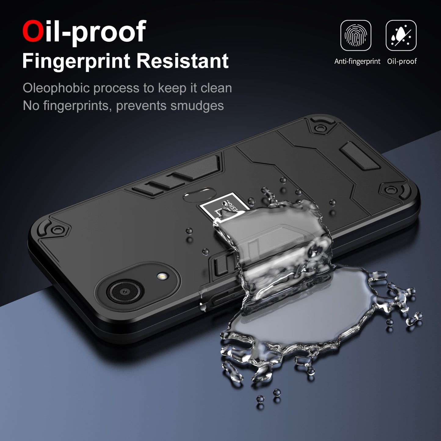 Samsung Galaxy A03 Core Shockproof Phone Case with Dual-Layer Protection, TPU+PC Material, Durable, Stylish Design & Lightweight Structure