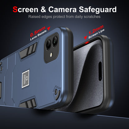 Samsung Galaxy A04 Shockproof Phone Case with Dual-Layer Protection, TPU+PC Material, Durable, Stylish Design & Lightweight Structure