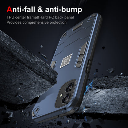 Samsung Galaxy A04e Shockproof Phone Case with Dual-Layer Protection, TPU+PC Material, Durable, Stylish Design & Lightweight Structure