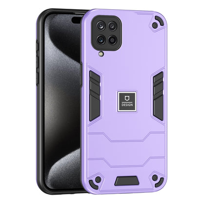 Samsung Galaxy A12 Shockproof Phone Case with Dual-Layer Protection, TPU+PC Material, Durable, Stylish Design & Lightweight Structure