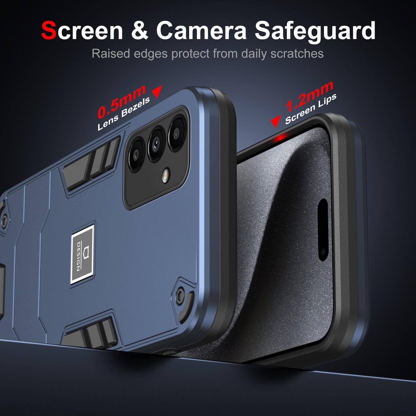 Samsung Galaxy A13 5G Shockproof Phone Case with Dual-Layer Protection, TPU+PC Material, Durable, Stylish Design & Lightweight Structure