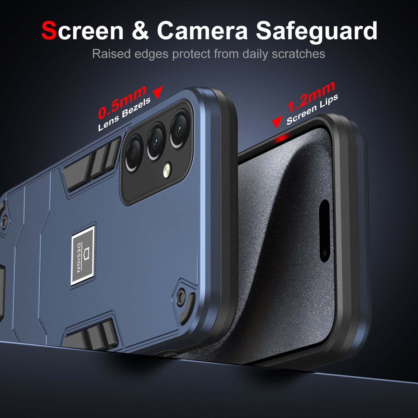 Samsung Galaxy A24 4G Shockproof Phone Case with Dual-Layer Protection, TPU+PC Material, Durable, Stylish Design & Lightweight Structure