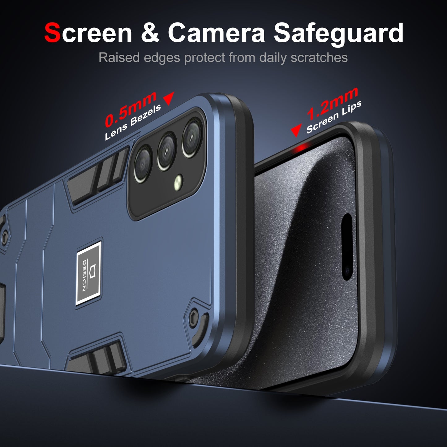 Samsung Galaxy A25 Asia-Pacific 1.61 Shockproof Phone Case with Dual-Layer Protection, TPU+PC Material, Durable, Stylish Design & Lightweight Structure