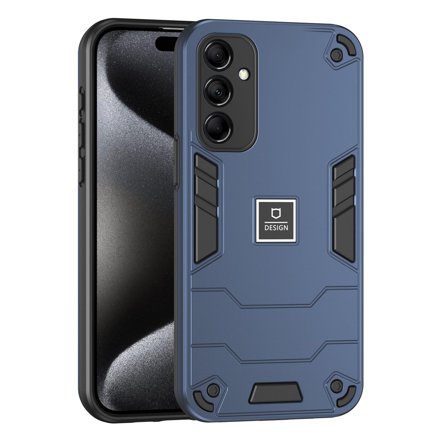 Samsung Galaxy M14 Shockproof Phone Case with Dual-Layer Protection, TPU+PC Material, Durable, Stylish Design & Lightweight Structure