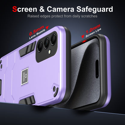 Samsung Galaxy M14 Shockproof Phone Case with Dual-Layer Protection, TPU+PC Material, Durable, Stylish Design & Lightweight Structure