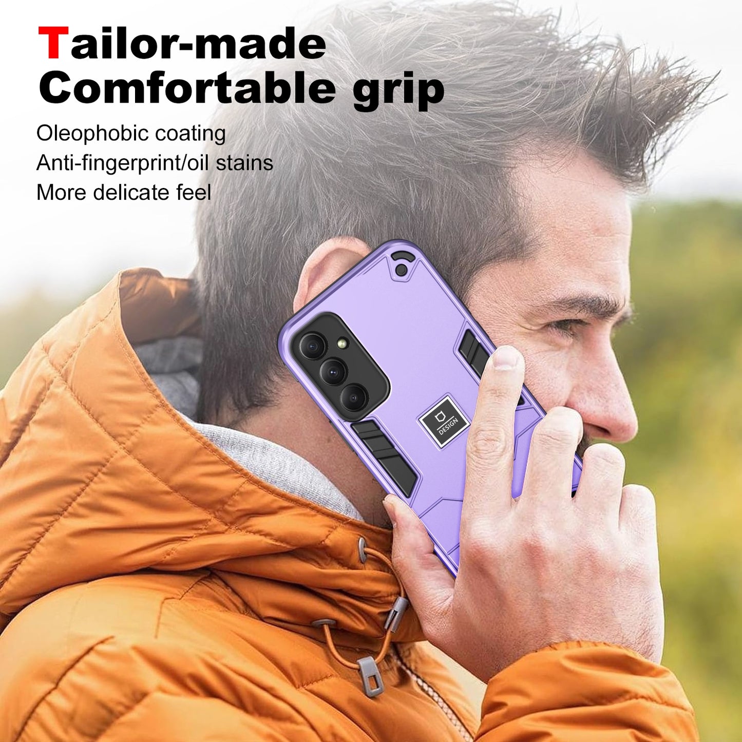 Samsung Galaxy M34 5G Shockproof Phone Case with Dual-Layer Protection, TPU+PC Material, Durable, Stylish Design & Lightweight Structure