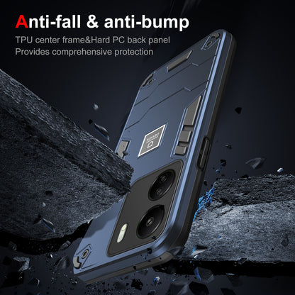 Xiaomi Redmi 13C Shockproof Phone Case with Dual-Layer Protection, TPU+PC Material, Durable, Stylish Design & Lightweight Structure