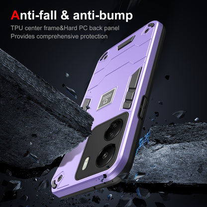 Xiaomi Redmi 13C Shockproof Phone Case with Dual-Layer Protection, TPU+PC Material, Durable, Stylish Design & Lightweight Structure