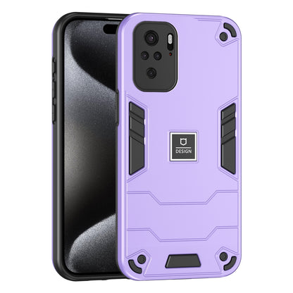 Xiaomi Redmi Note 10 4G Shockproof Phone Case with Dual-Layer Protection, TPU+PC Material, Durable, Stylish Design & Lightweight Structure