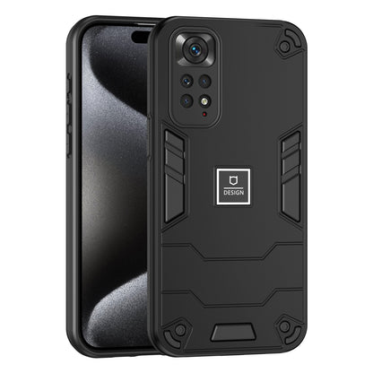 Xiaomi Redmi Note 11 4G Global Shockproof Phone Case with Dual-Layer Protection, TPU+PC Material, Durable, Stylish Design & Lightweight Structure