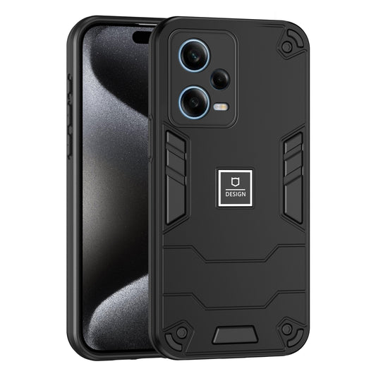 Xiaomi Redmi Note 12 Pro Global Shockproof Phone Case with Dual-Layer Protection, TPU+PC Material, Durable, Stylish Design & Lightweight Structure