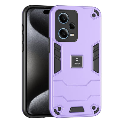 Xiaomi Redmi Note 12 Pro Global Shockproof Phone Case with Dual-Layer Protection, TPU+PC Material, Durable, Stylish Design & Lightweight Structure