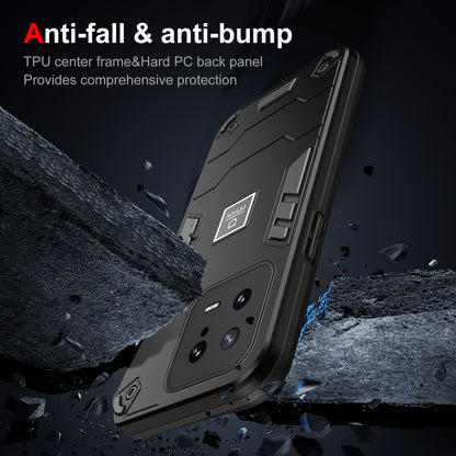 Xiaomi 13 Shockproof Phone Case with Dual-Layer Protection, TPU+PC Material, Durable, Stylish Design & Lightweight Structure