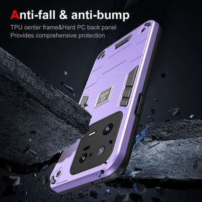 Xiaomi 13 Pro Shockproof Phone Case with Dual-Layer Protection, TPU+PC Material, Durable, Stylish Design & Lightweight Structure