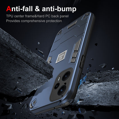 Xiaomi Poco F5 5G Shockproof Phone Case with Dual-Layer Protection, TPU+PC Material, Durable, Stylish Design & Lightweight Structure