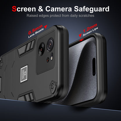 Xiaomi 13T Shockproof Phone Case with Dual-Layer Protection, TPU+PC Material, Durable, Stylish Design & Lightweight Structure