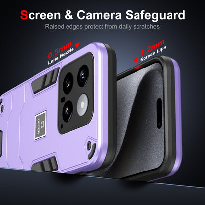 Xiaomi 14 Shockproof Phone Case with Dual-Layer Protection, TPU+PC Material, Durable, Stylish Design & Lightweight Structure