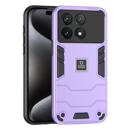 Xiaomi Poco X6 Pro 5G Shockproof Phone Case with Dual-Layer Protection, TPU+PC Material, Durable, Stylish Design & Lightweight Structure