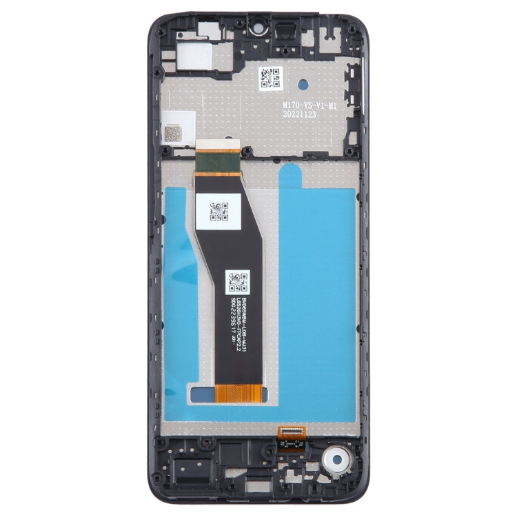 Motorola Moto E13 OEM LCD Screen Digitizer Assembly with Frame - Complete Replacement for Cracked Displays