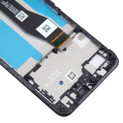 Motorola Moto E13 OEM LCD Screen Digitizer Assembly with Frame - Complete Replacement for Cracked Displays