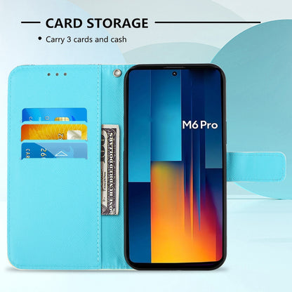 Xiaomi Redmi Note 13 Pro 4G Global Leather Flip Phone Case with 3D Painted Design, Card Holder, Wallet & Stand Function - Durable Protection & Easy Access