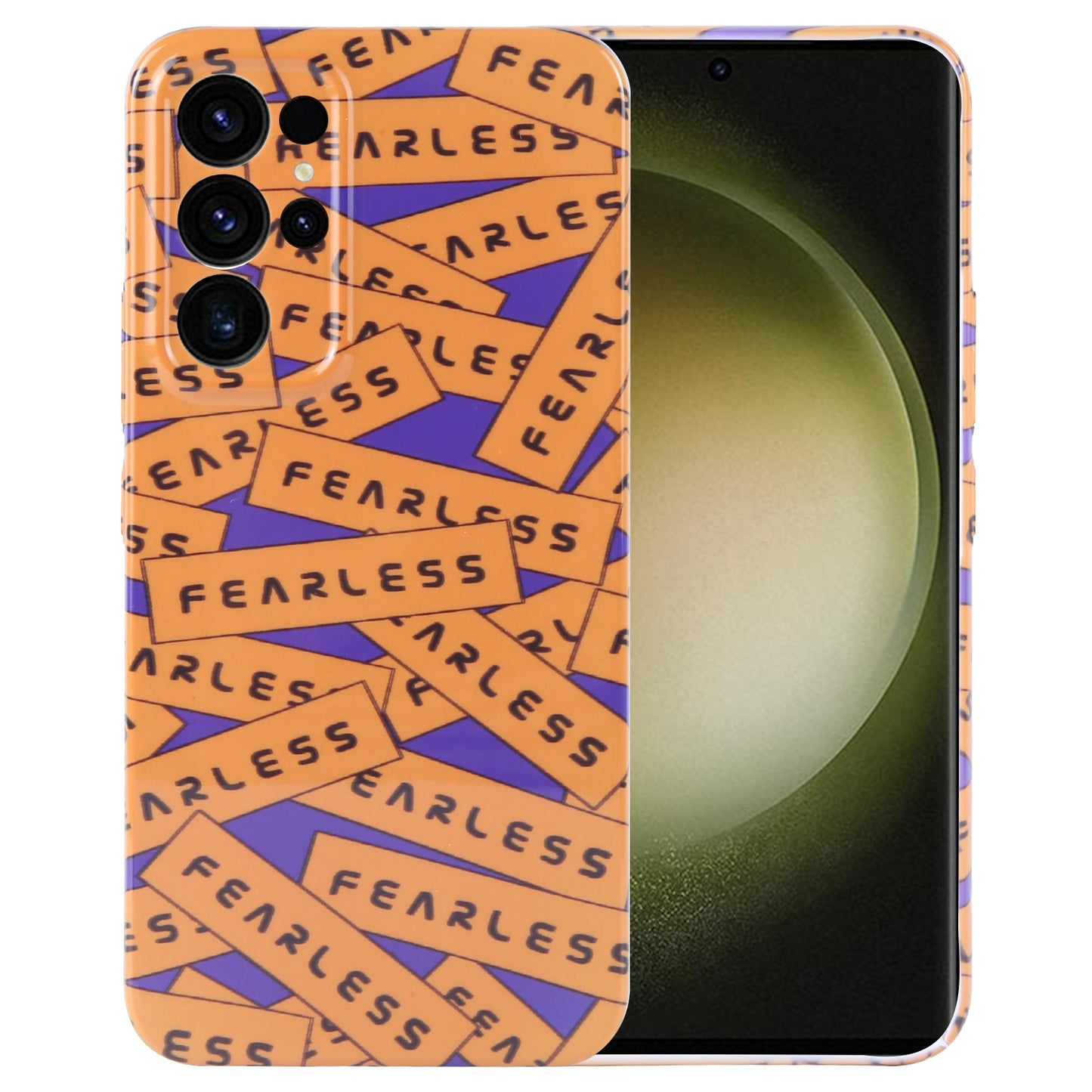 Samsung Galaxy S23 Ultra 5G Painted Pattern PC Phone Case with Precise Hole Design