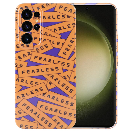 Samsung Galaxy S23 Ultra 5G Painted Pattern PC Phone Case with Precise Hole Design