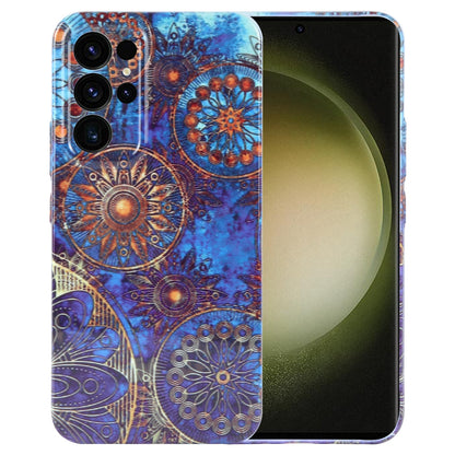 Samsung Galaxy S23 Ultra 5G Painted Pattern PC Phone Case with Precise Hole Design