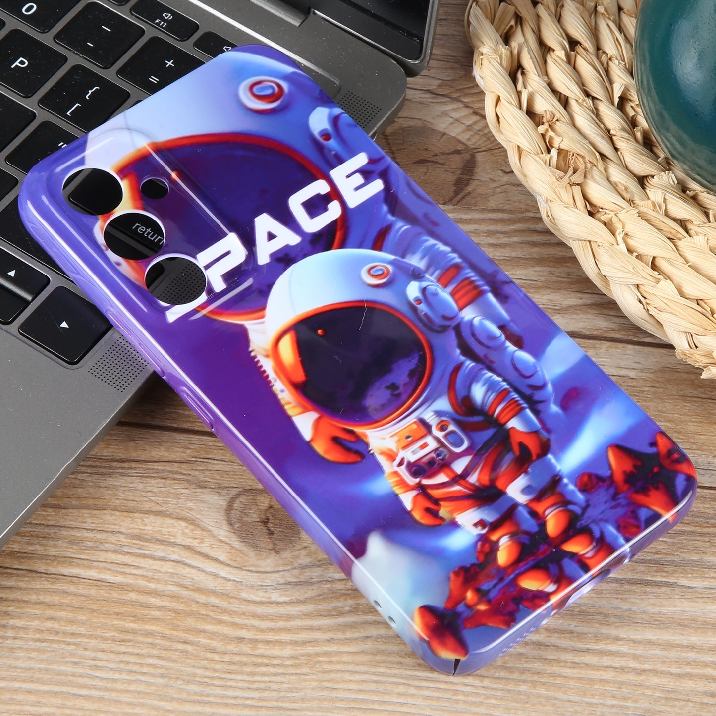 Samsung Galaxy S23 Ultra 5G Painted Pattern PC Phone Case with Precise Hole Design