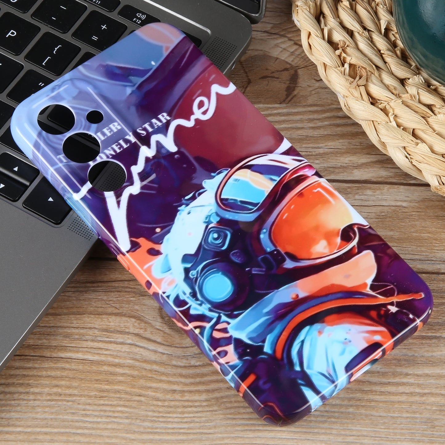 Samsung Galaxy S23 Ultra 5G Painted Pattern PC Phone Case with Precise Hole Design