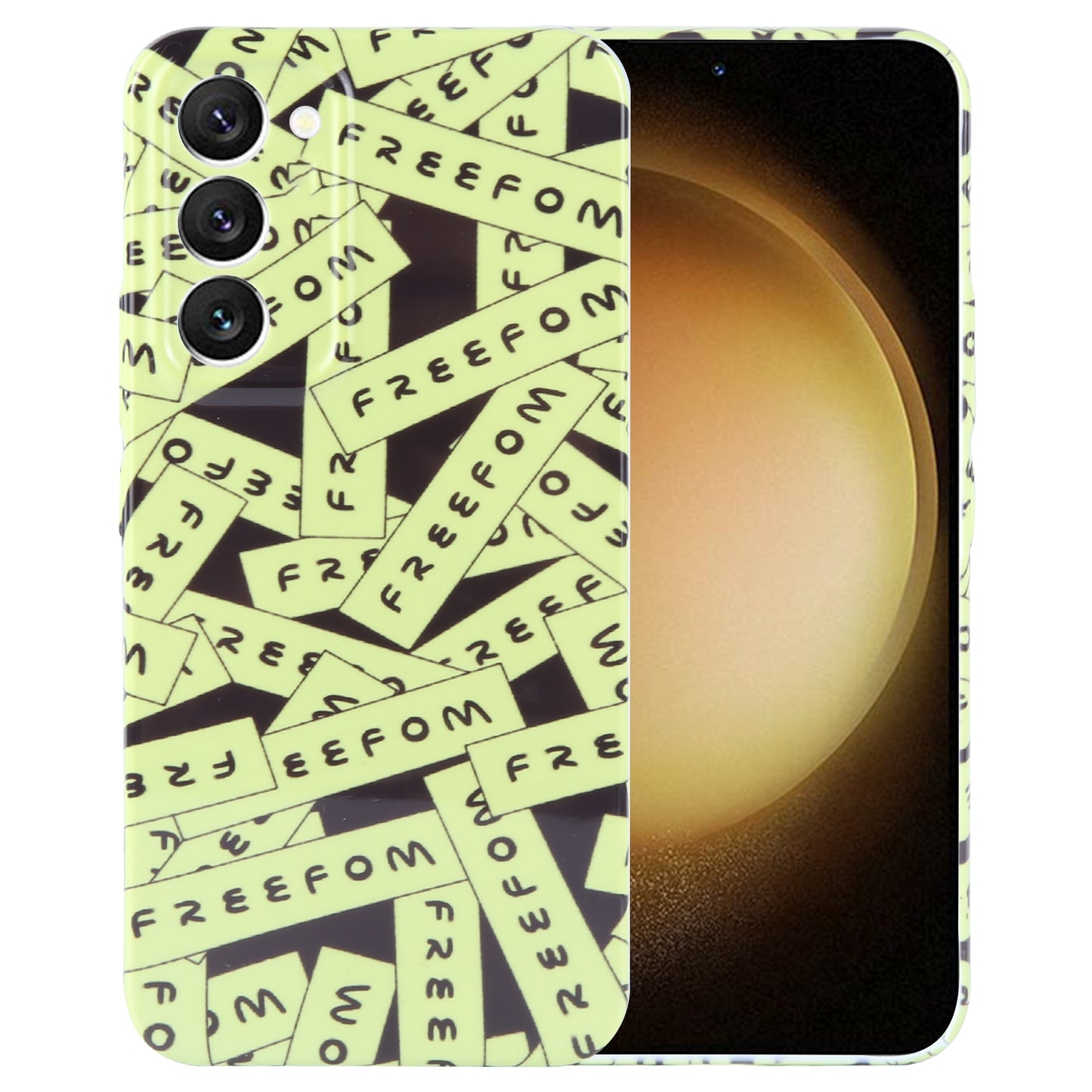 Samsung Galaxy S23+ 5G Painted Pattern PC Phone Case with Precise Hole Design