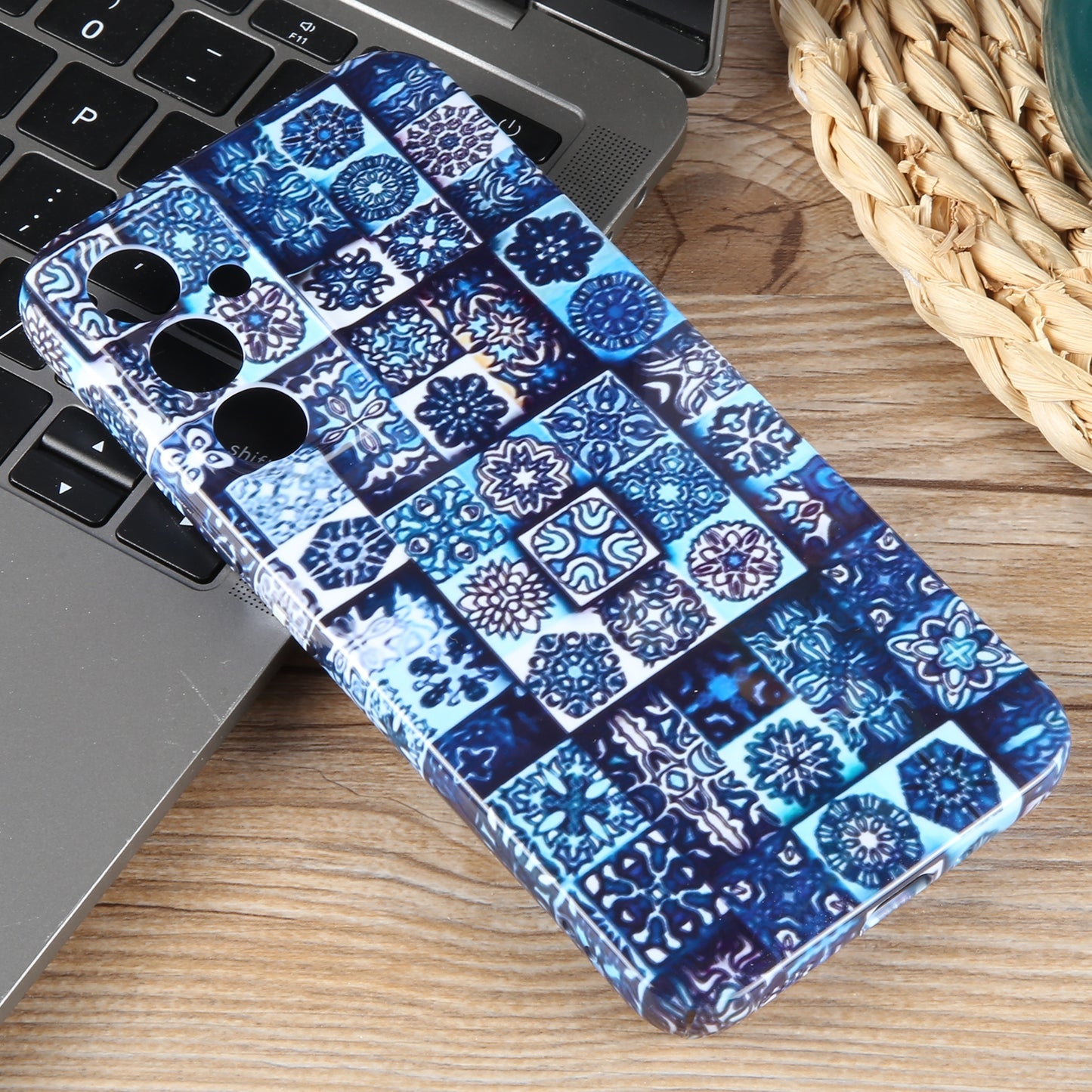 Samsung Galaxy S23+ 5G Painted Pattern PC Phone Case with Precise Hole Design