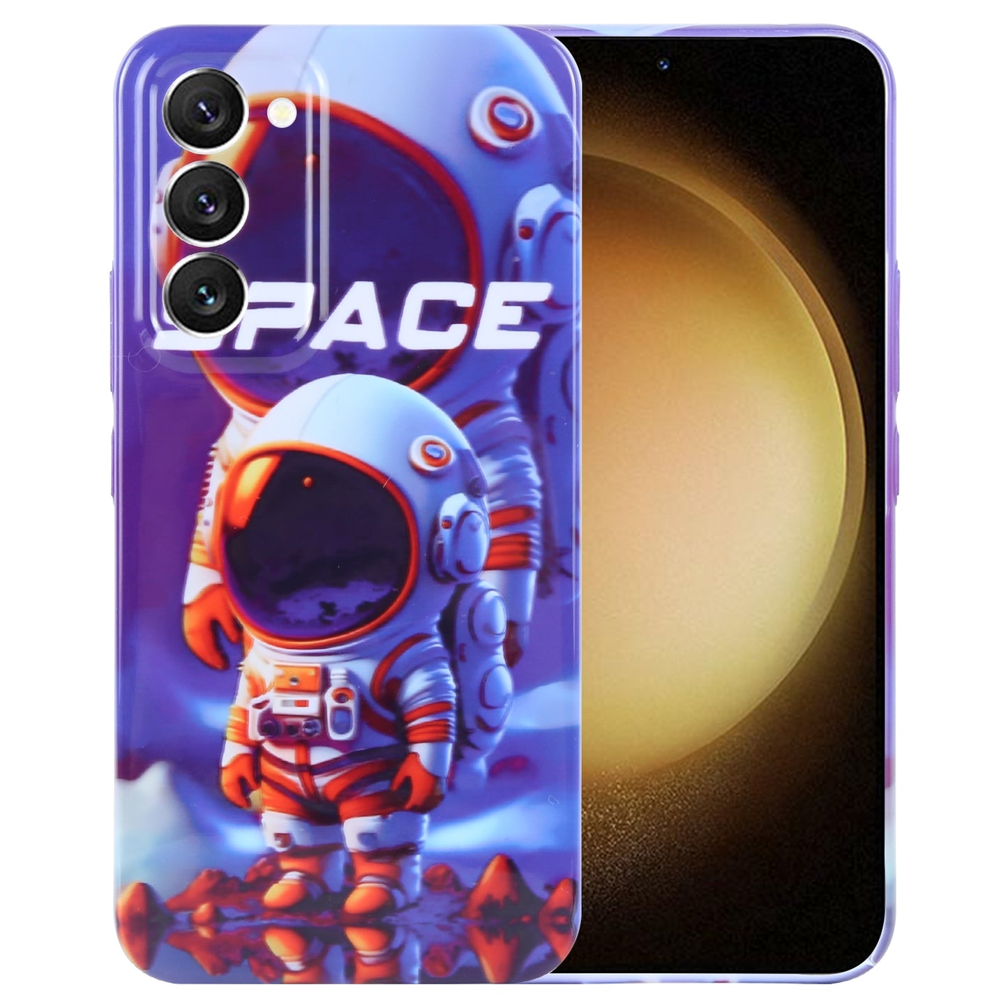 Samsung Galaxy S23+ 5G Painted Pattern PC Phone Case with Precise Hole Design