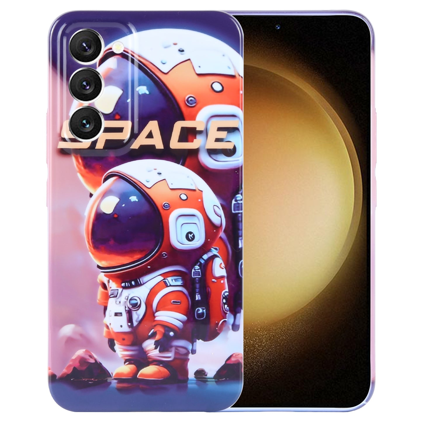 Samsung Galaxy S23+ 5G Painted Pattern PC Phone Case with Precise Hole Design