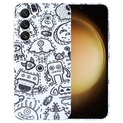 Samsung Galaxy S23+ 5G Painted Pattern PC Phone Case with Precise Hole Design