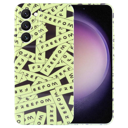 Samsung Galaxy S23 5G Painted Pattern PC Phone Case with Precise Hole Design